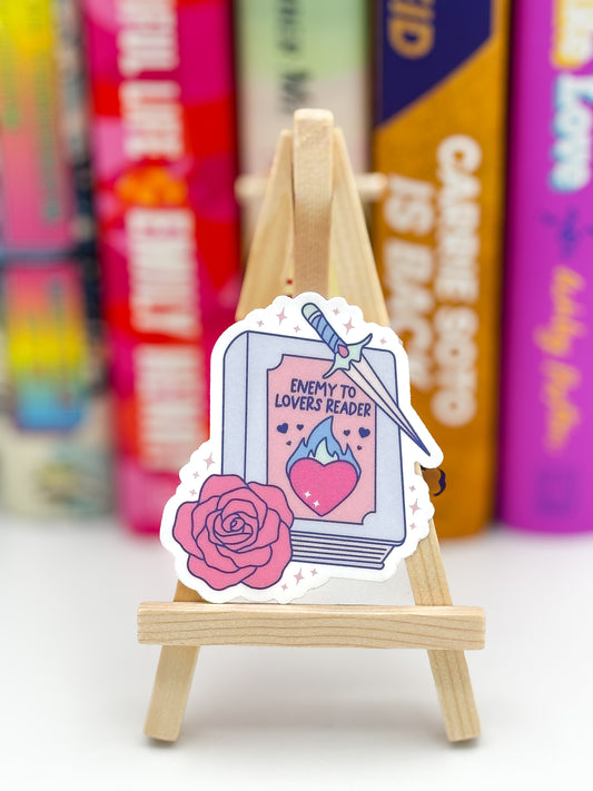 Enemy to Lovers Reader Sticker