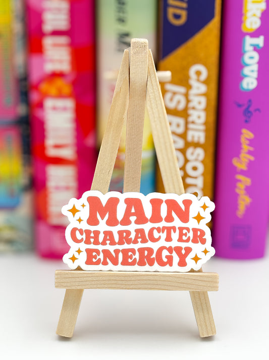 Main Character Energy Sticker