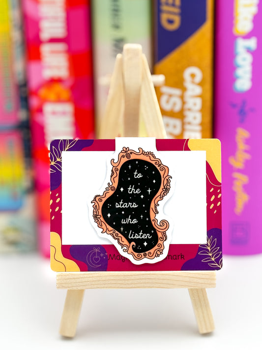 To the Stars Who Listen – Magnetic Bookmark