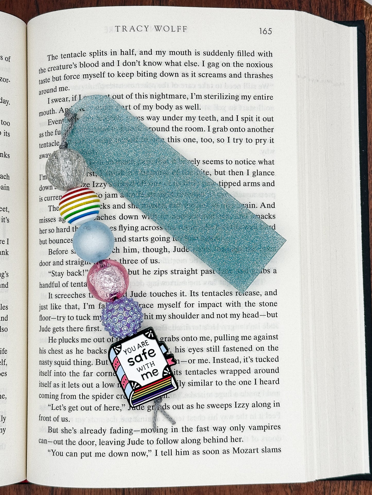 You Are Safe With Me Bookmark