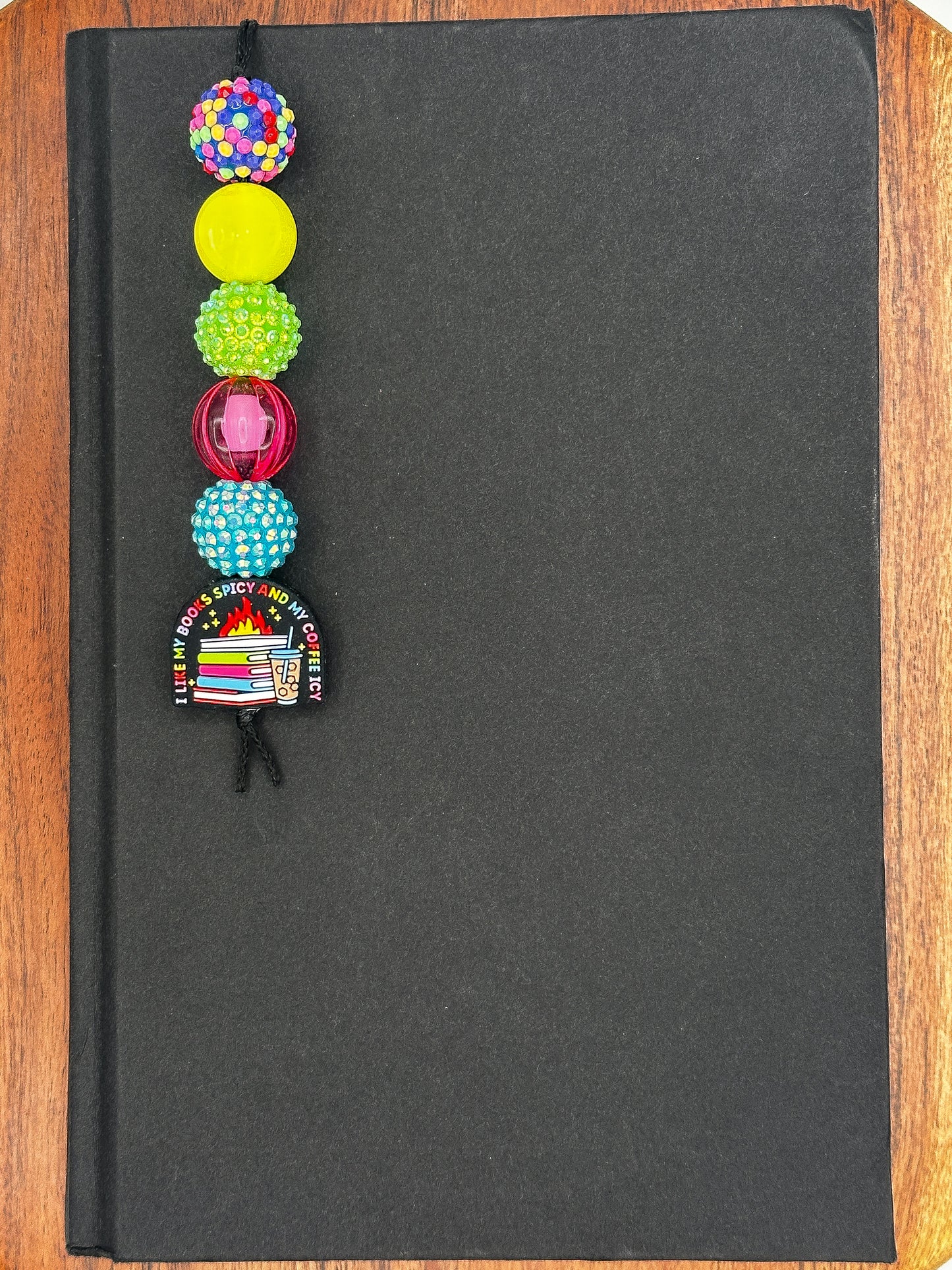 Spicy Books & Iced Coffee Bookmark
