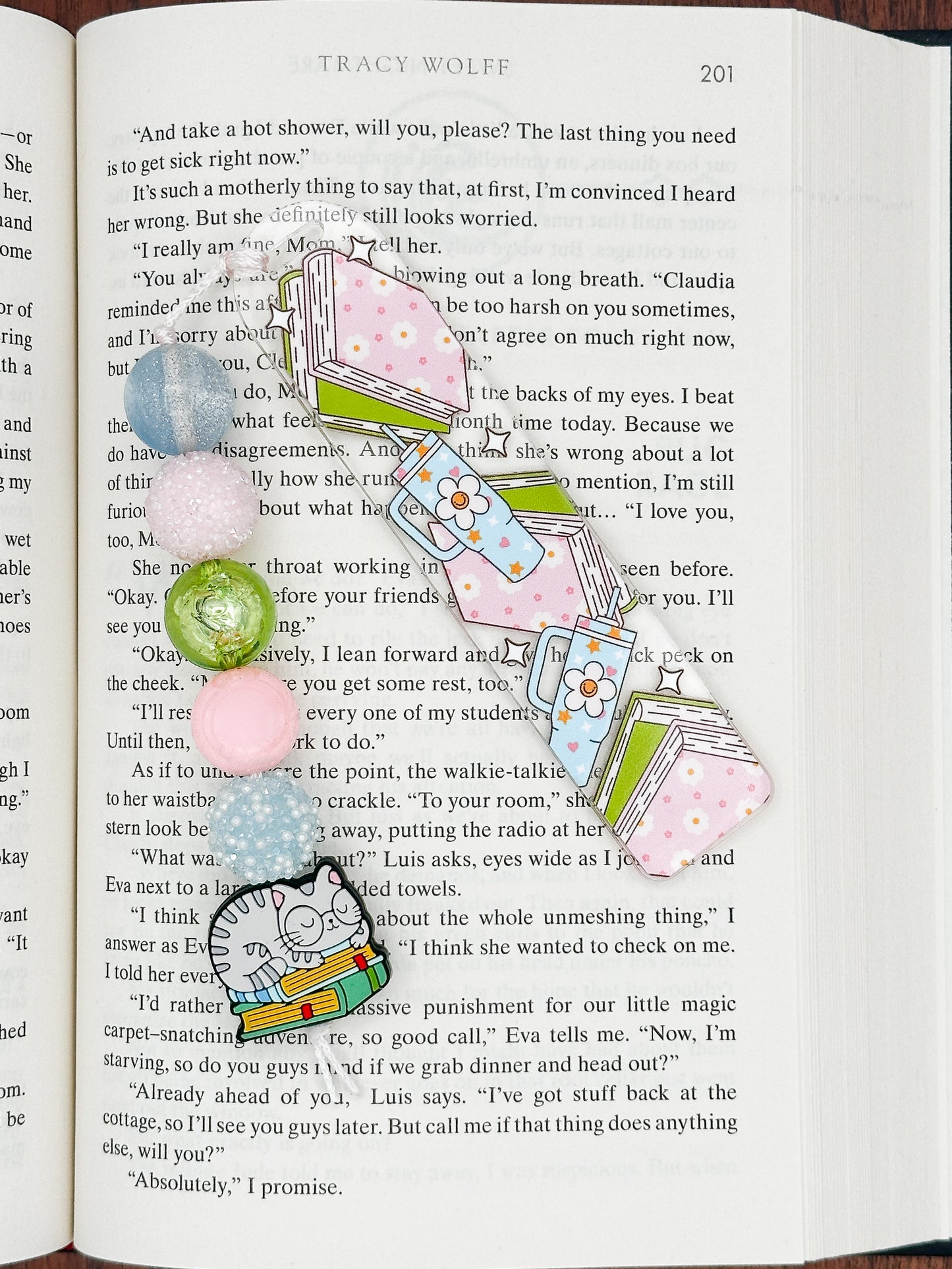Purrfectly Booked Bookmark