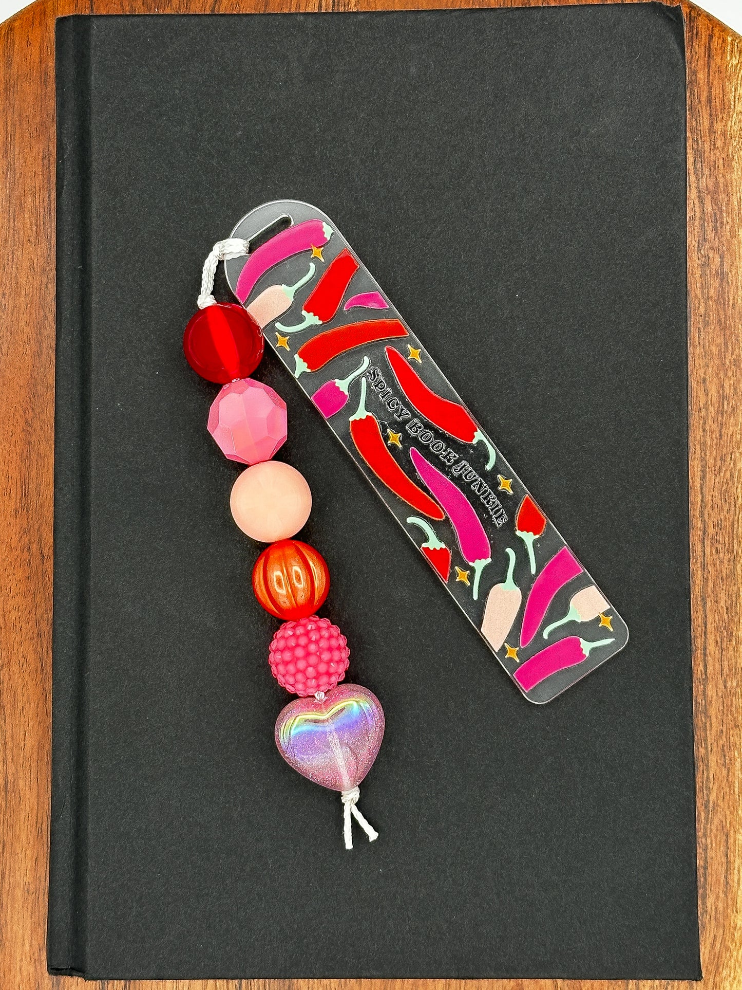 Too Hot to Handle Spicy Book Junkie Bookmark
