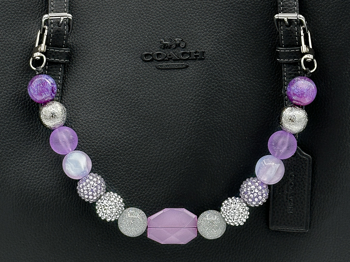 Amethyst Daydream Purse Charm
