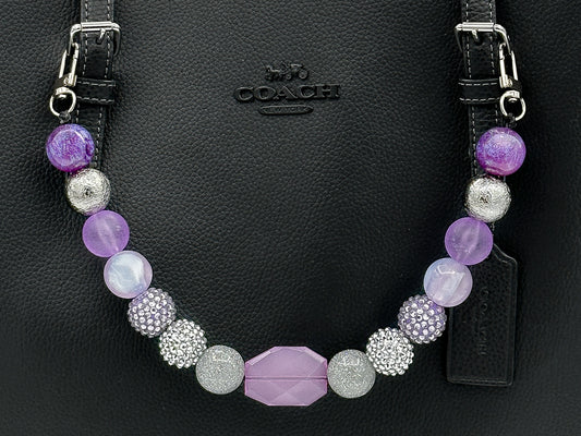 Amethyst Daydream Purse Charm