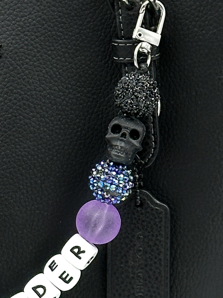 Creepin’ It Real Horror Reader Purse Charm