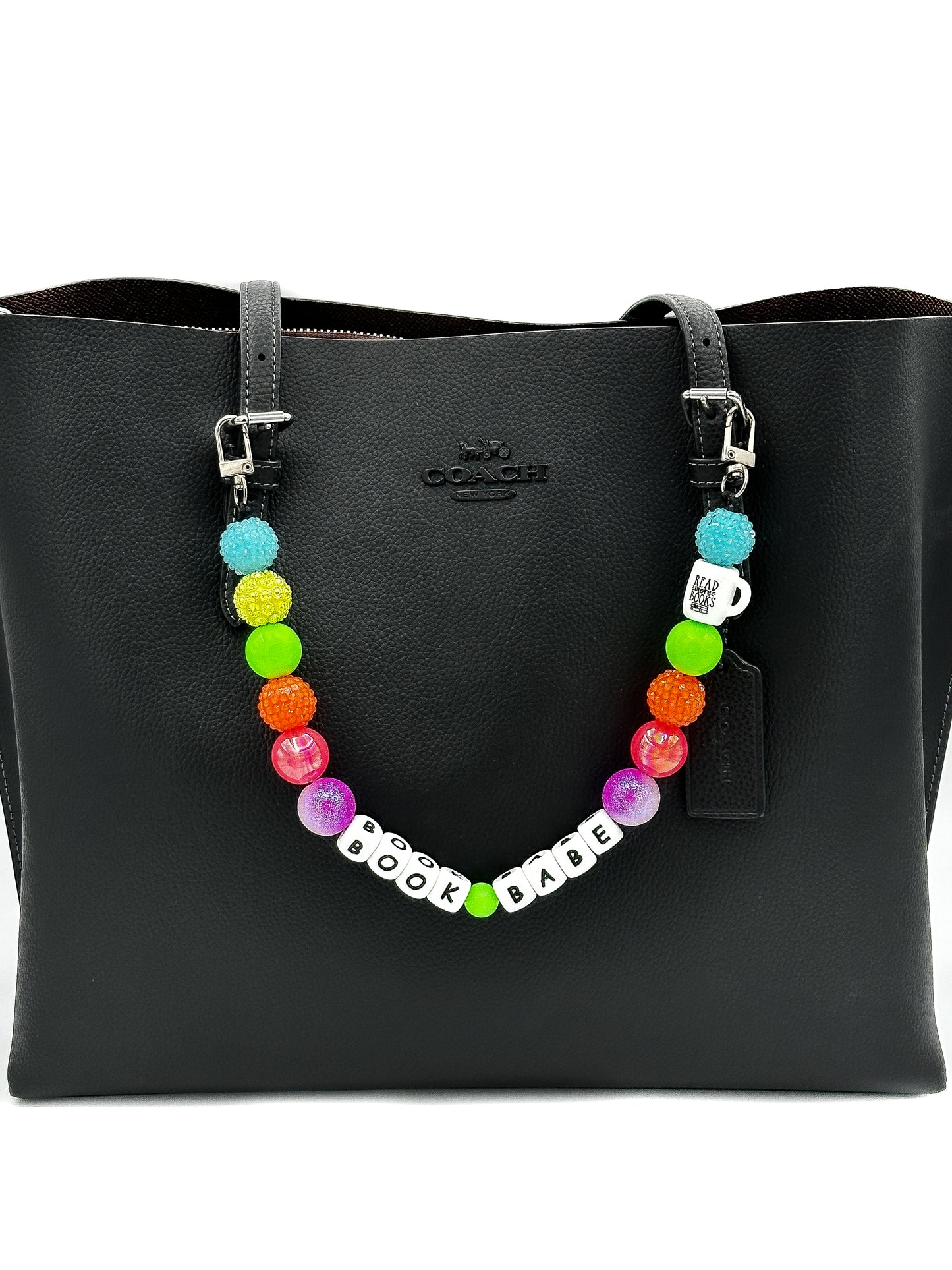 Neon Dream Book Babe Purse Charm