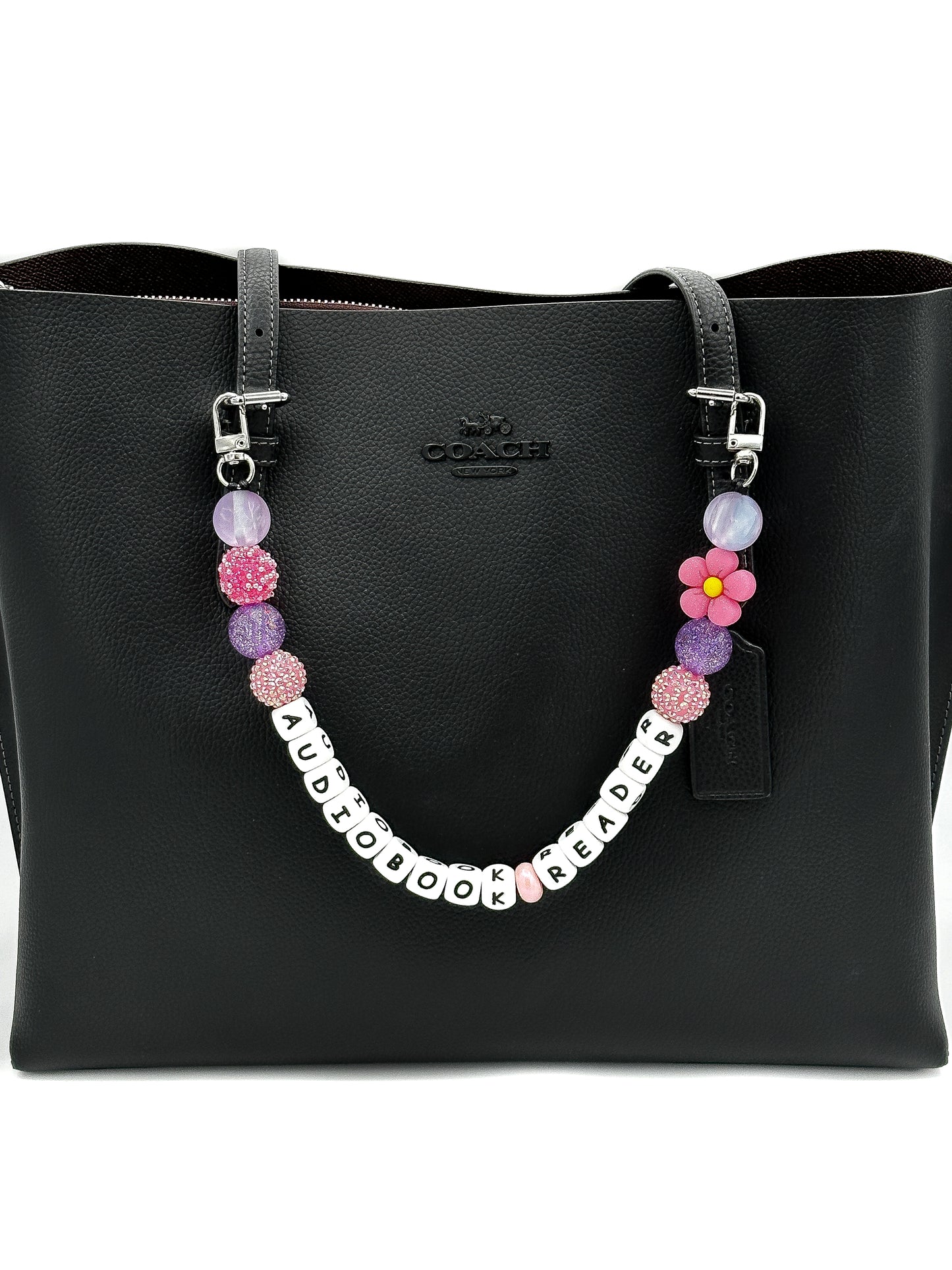Stop & Listen Audiobook Reader Purse Charm