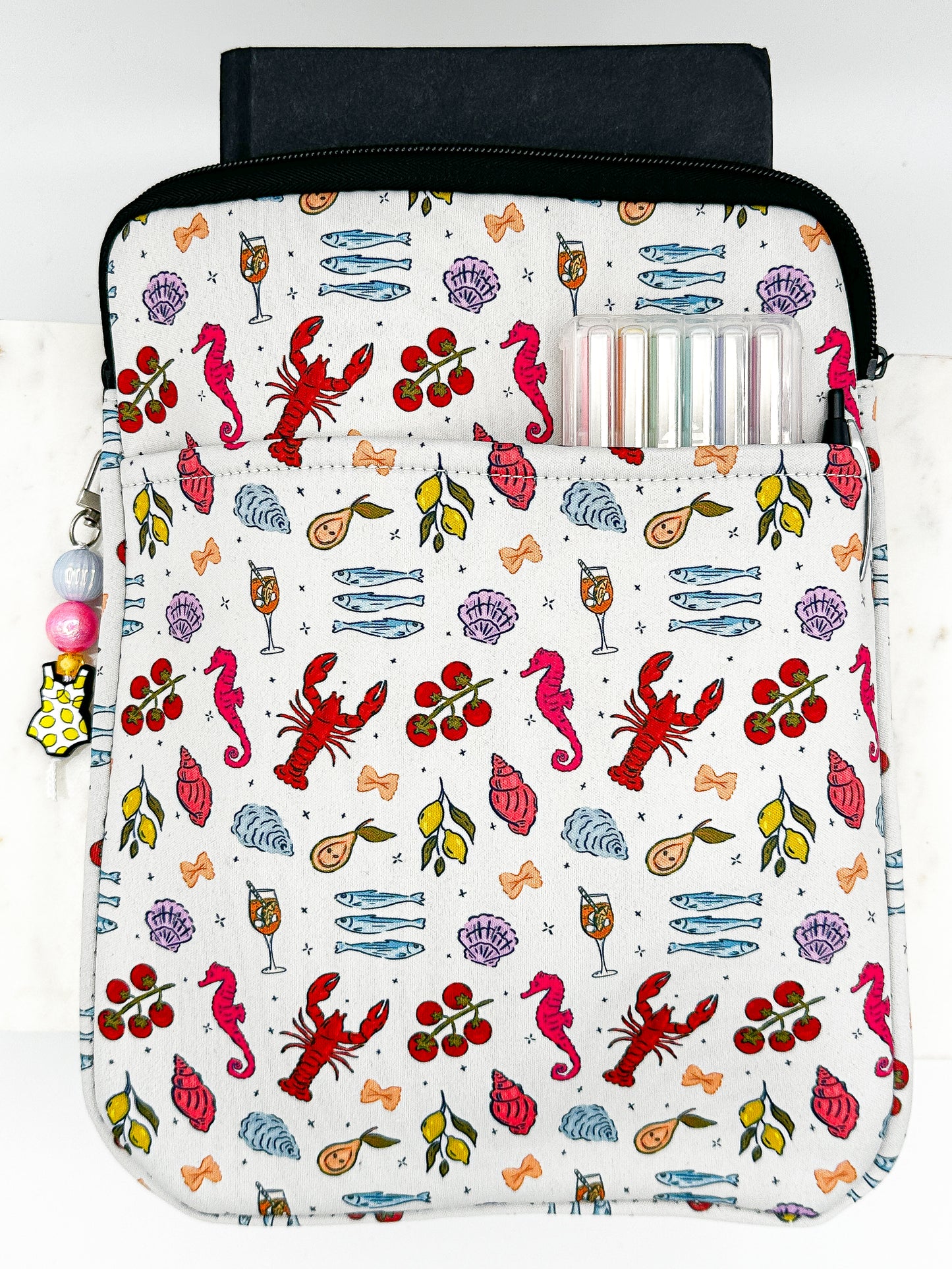 Coastal Charm Book Sleeve – Seaside Reader