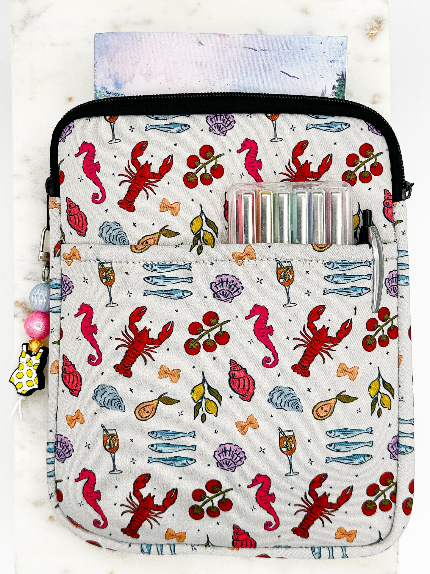 Coastal Charm Book Sleeve – Seaside Reader