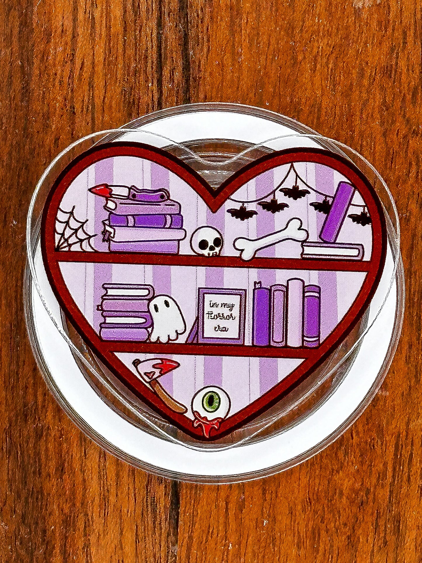 Spooky Stacks Magnetic Phone & Kindle Grip