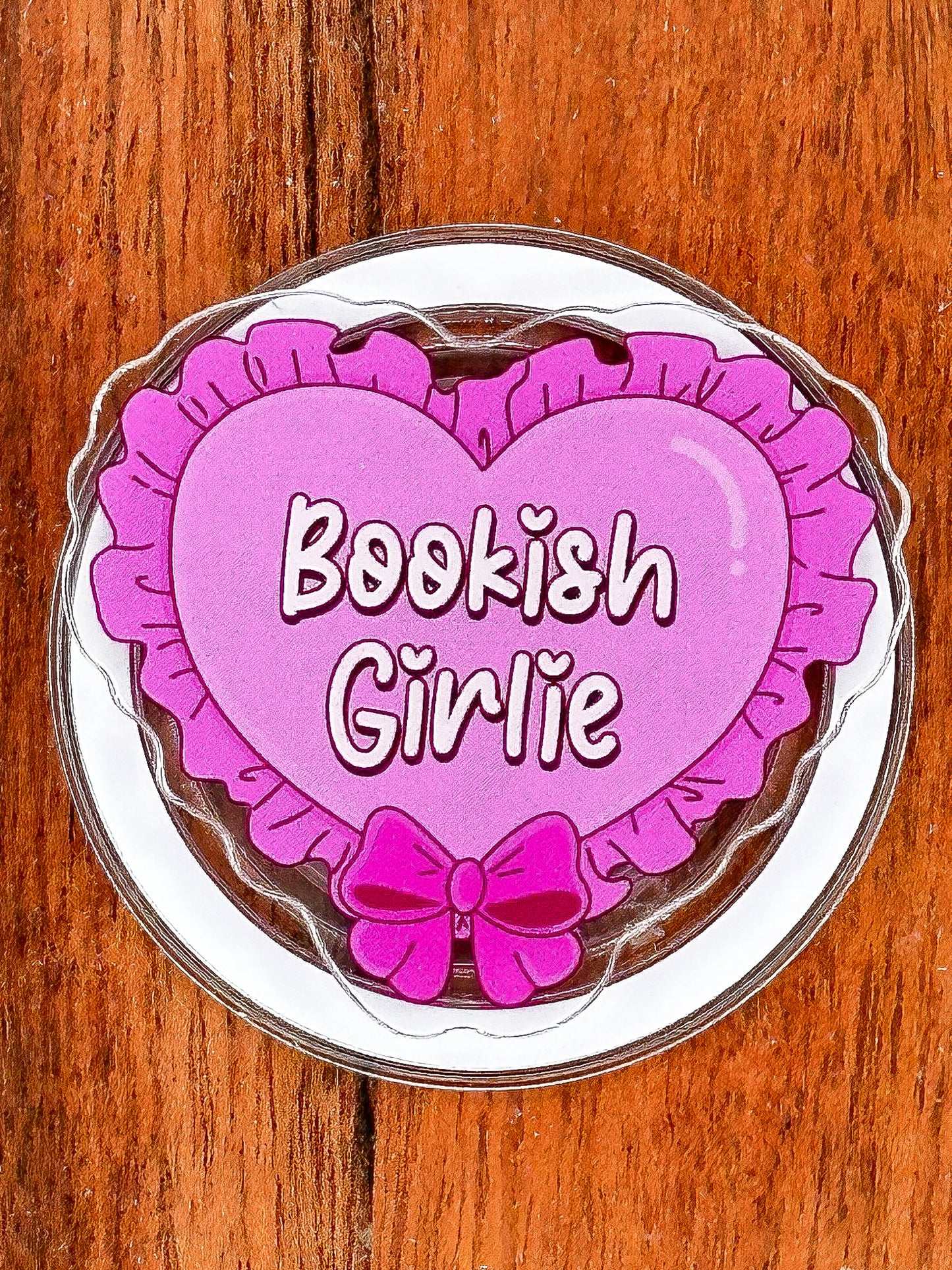 Pretty in Prose Bookish Girlie Magnetic Phone & Kindle Grip