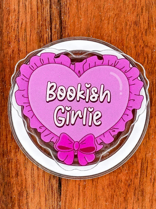 Pretty in Prose Bookish Girlie Magnetic Phone & Kindle Grip