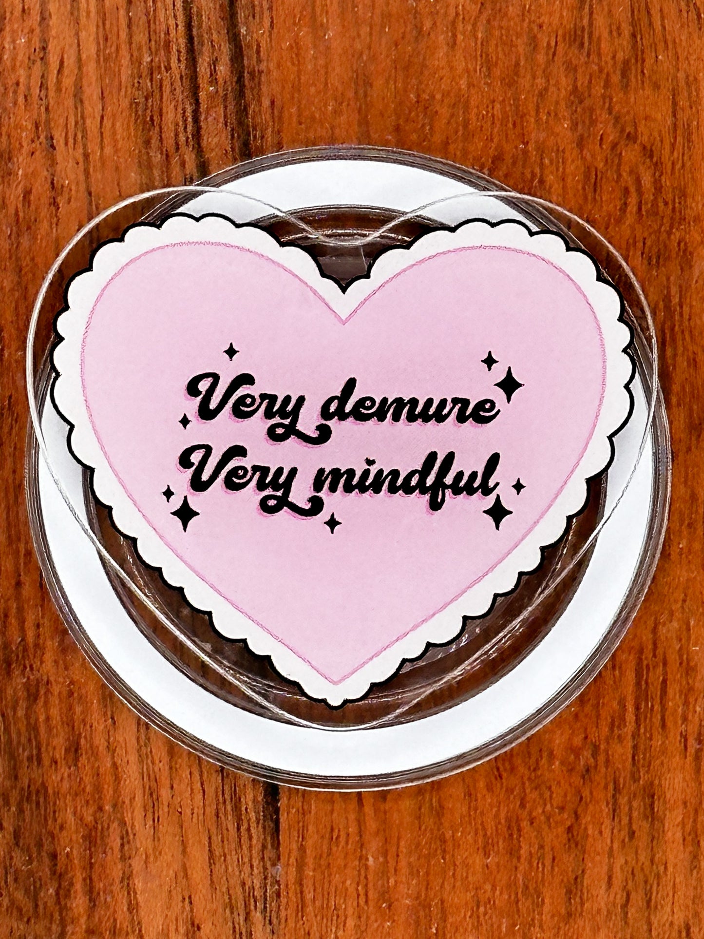 Very Demure, Very Mindful Magnetic Phone & Kindle Grip