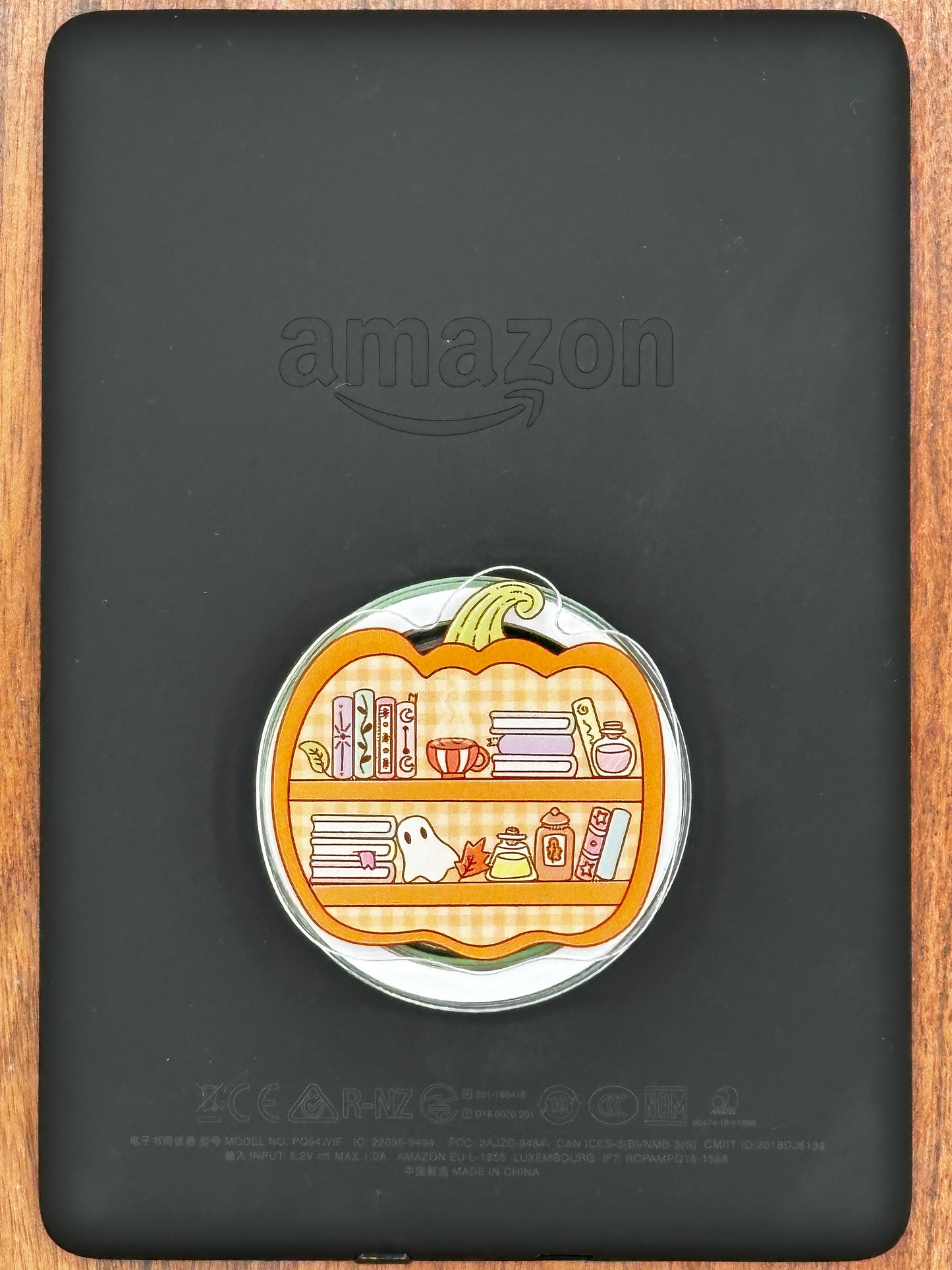 Pumpkin Patch TBR Magnetic Phone & Kindle Grip