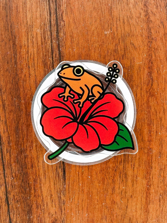 Coquí y Flor MagSafe Grip