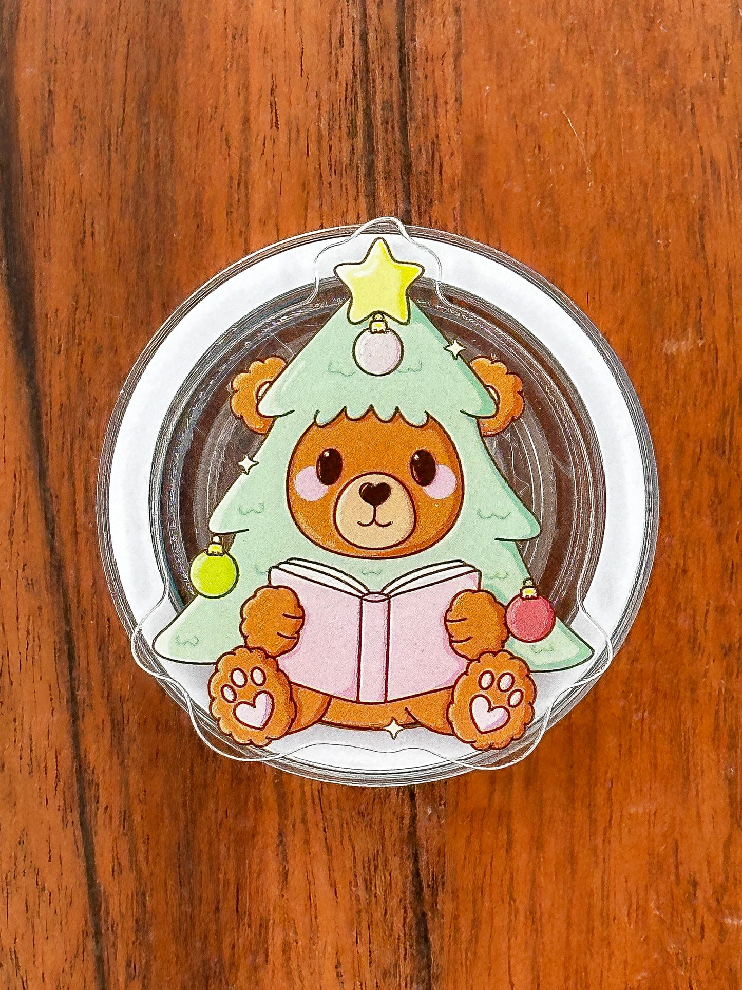 Beary Bookmas MagSafe Grip