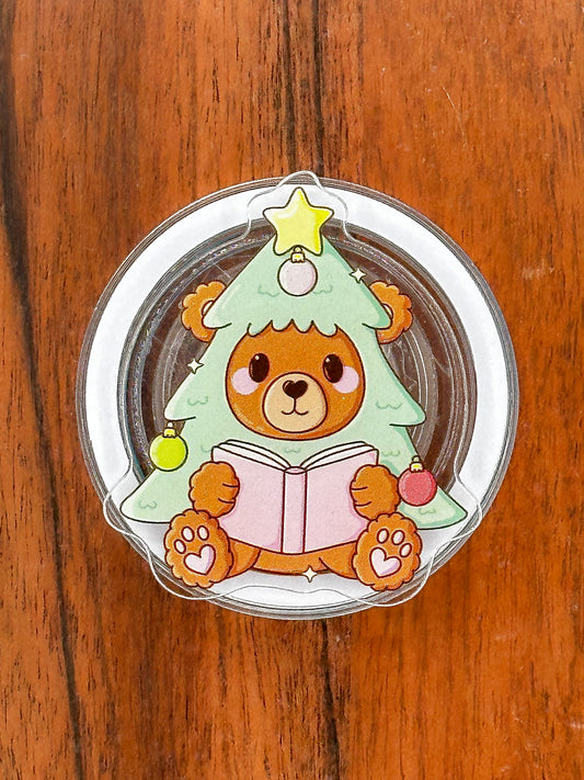 Beary Bookmas MagSafe Grip