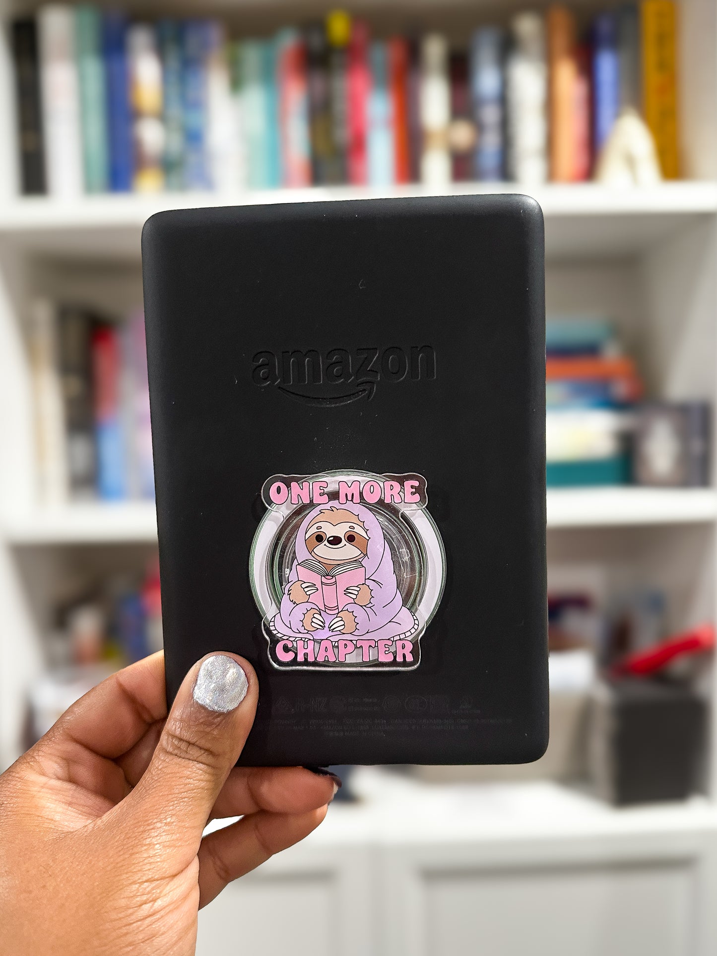 One More Chapter Sloth MagSafe Phone Grip