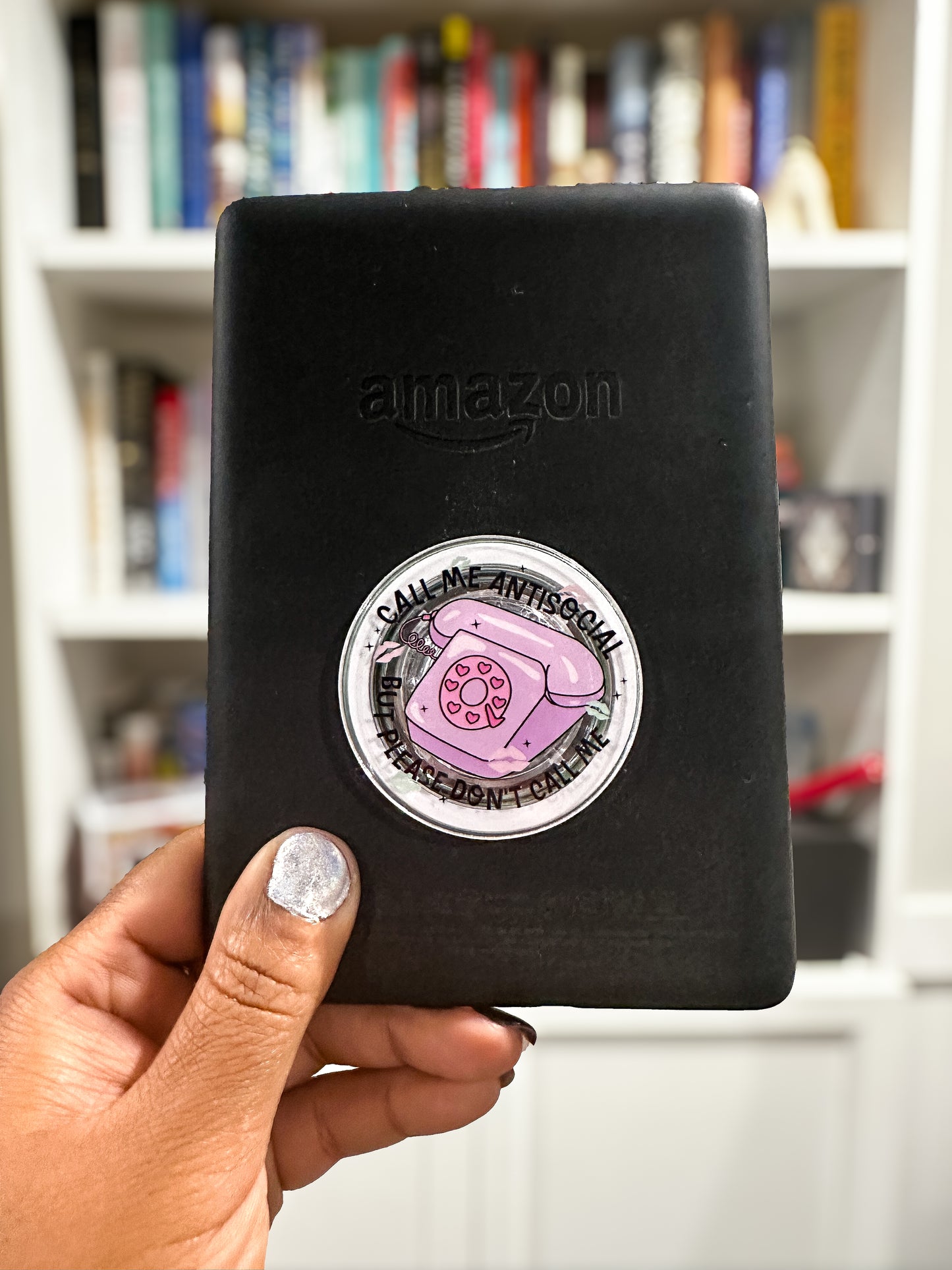 Call Me Antisocial Magnetic Phone & Kindle Grip