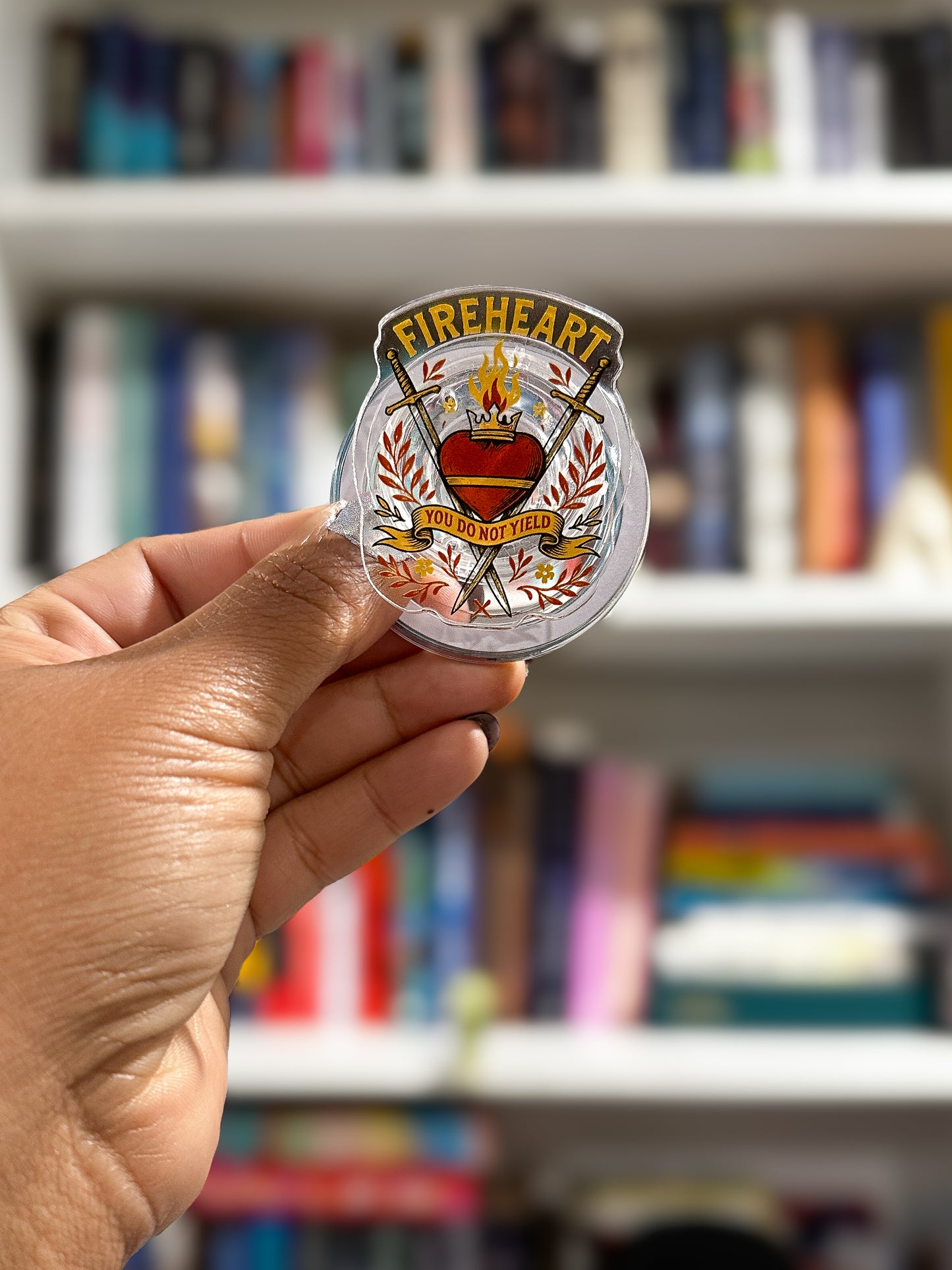 Heart of Flame MagSafe Phone Grip