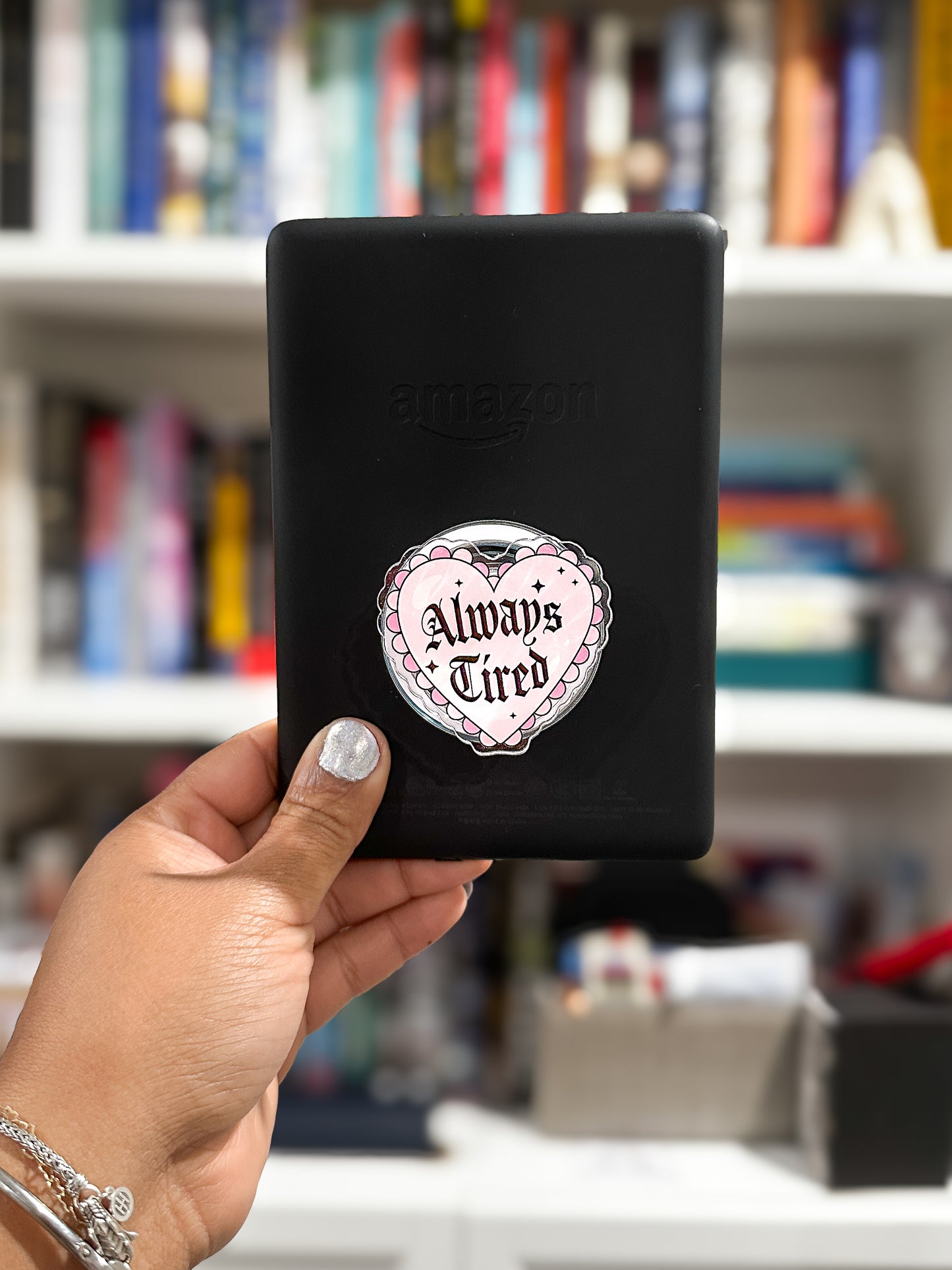 Always Tired Magnetic Phone & Kindle Grip
