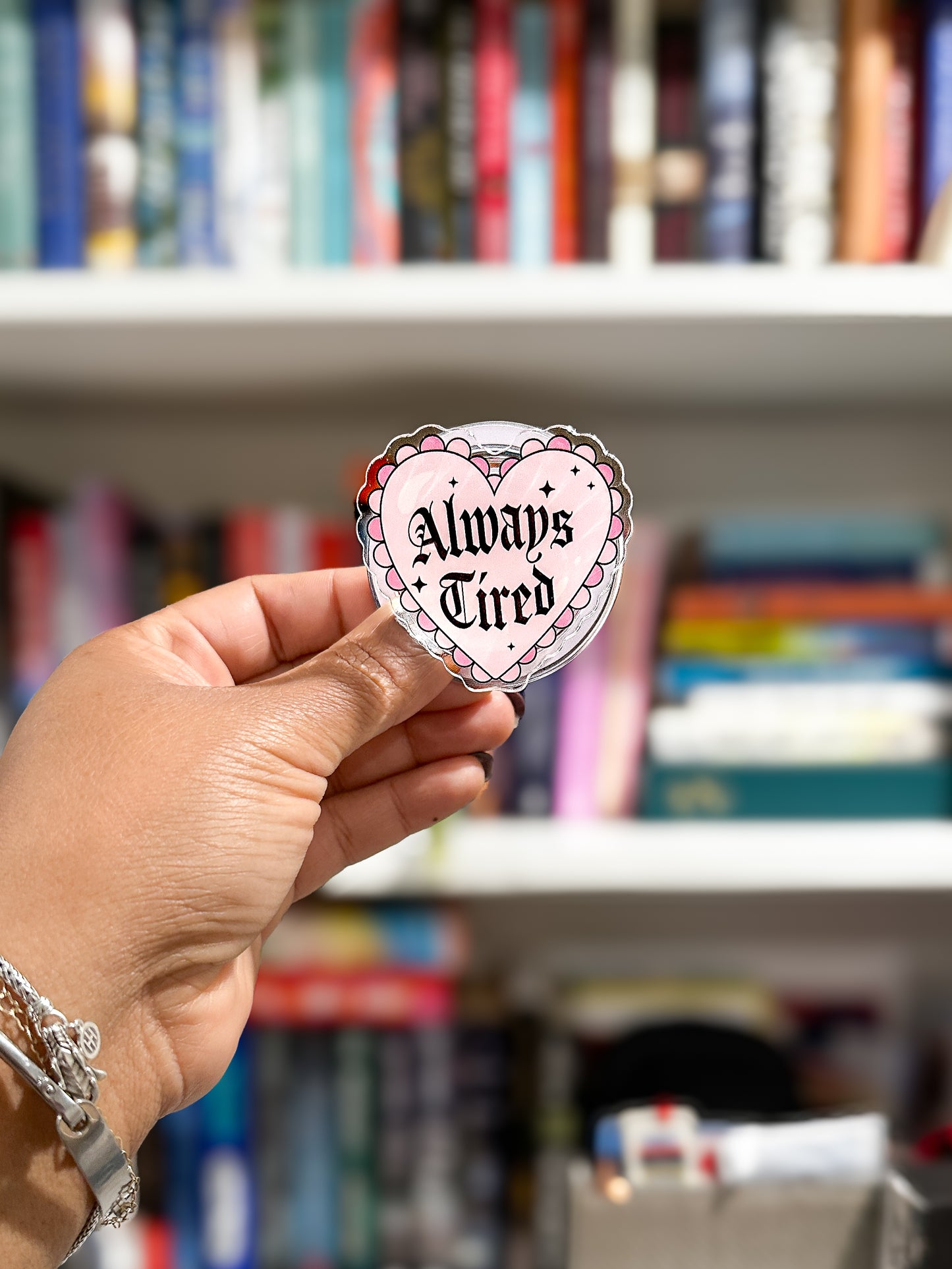 Always Tired Magnetic Phone & Kindle Grip