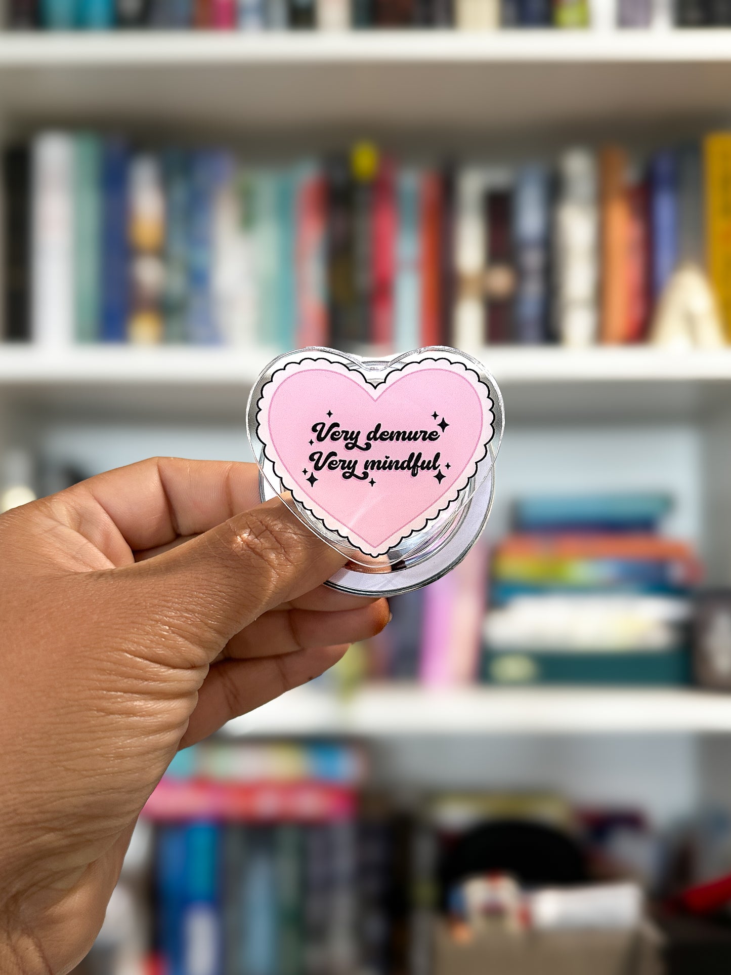 Very Demure, Very Mindful Magnetic Phone & Kindle Grip