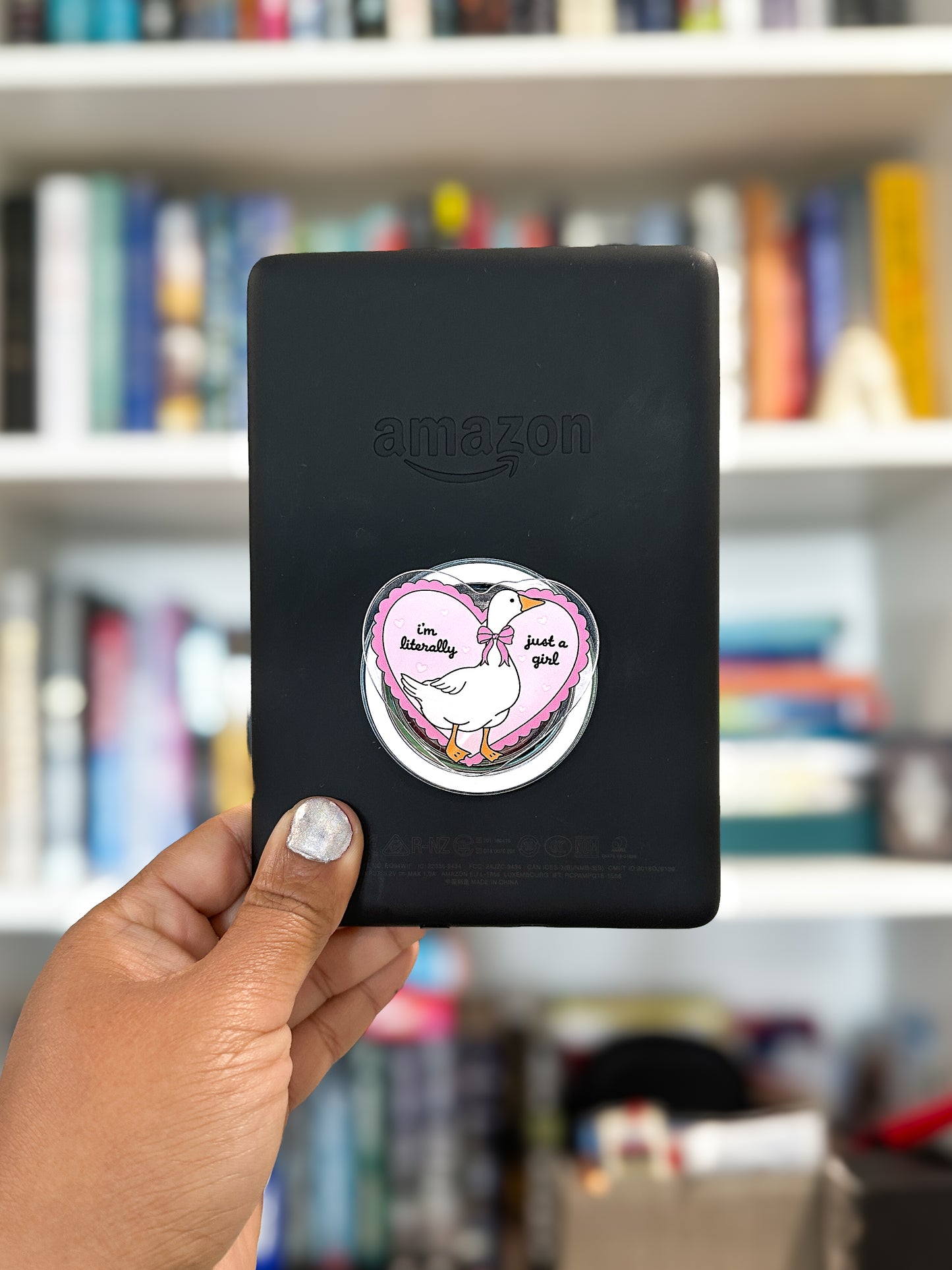 Literally Just a Girl Goose Magnetic Phone & Kindle Grip