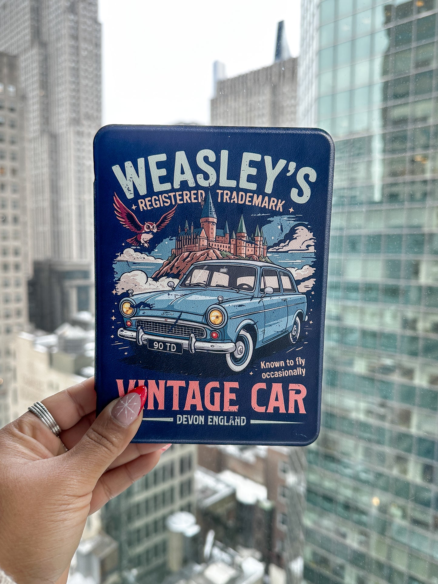 Flying Car Kindle Case