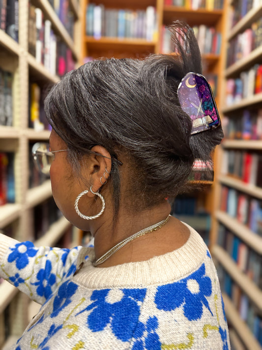 Swords & Stories Hair Claw Clip