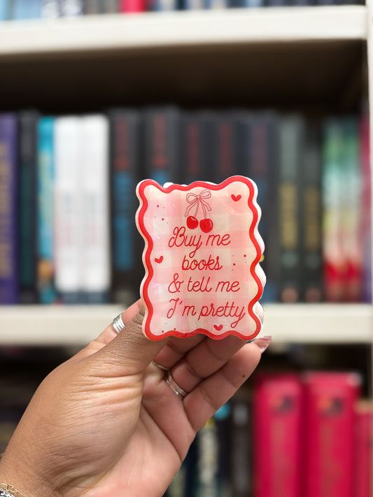 Buy Me Books & Tell Me I’m Pretty Bookish Hair Claw Clip
