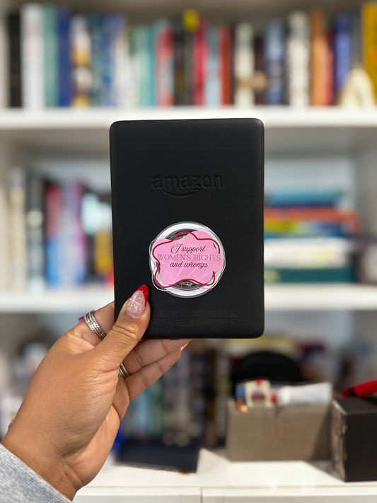 I Support Women's Rights and Wrongs Magnetic Phone & eReader Grip