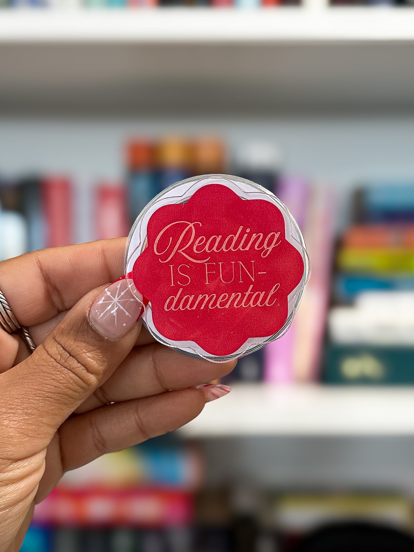 Reading Is Fun-damental MagSafe Phone & Kindle Grip