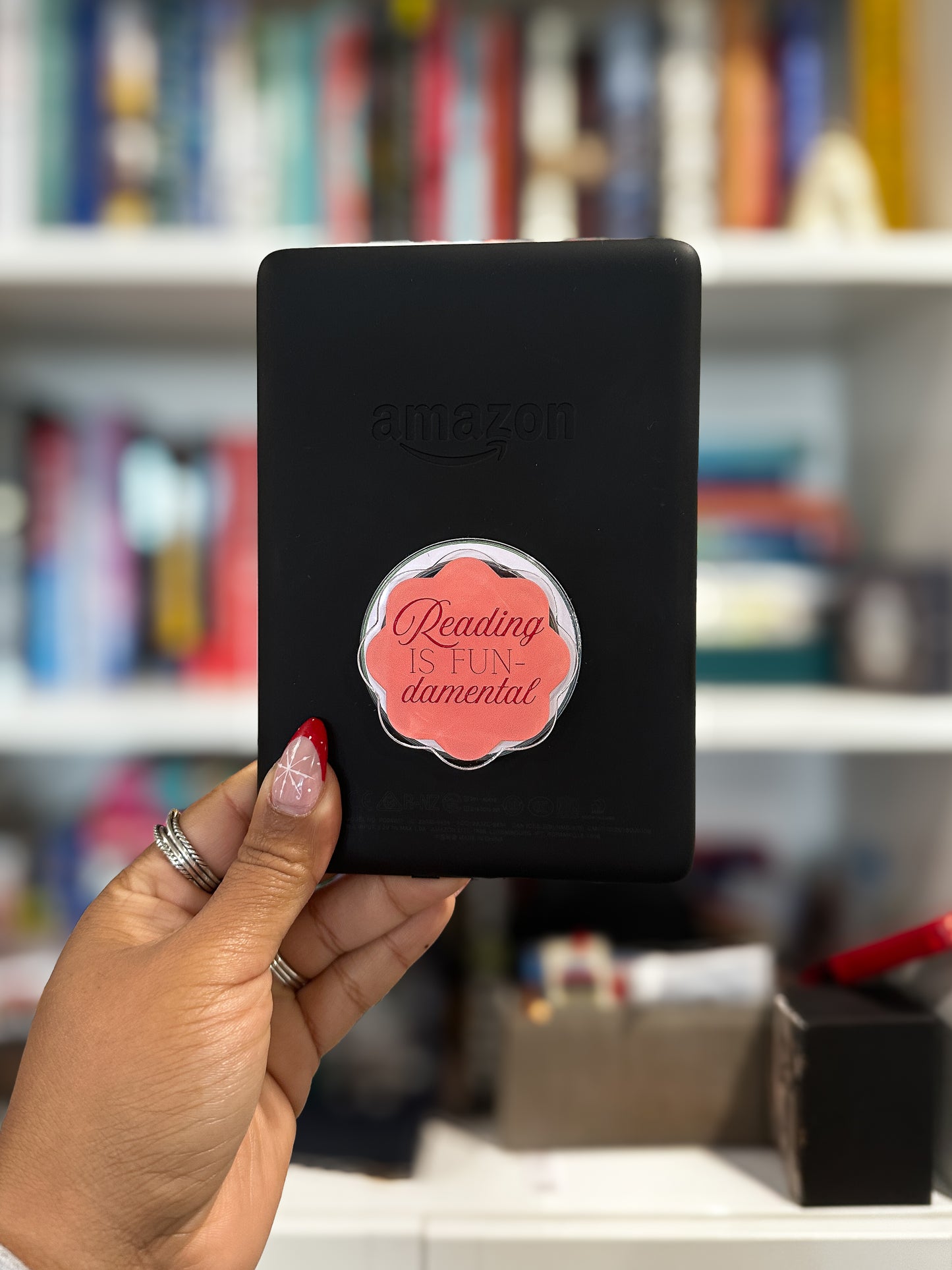 Reading Is Fun-damental MagSafe Phone & Kindle Grip