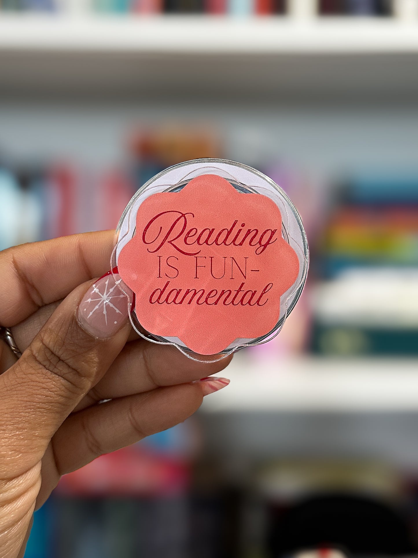 Reading Is Fun-damental MagSafe Phone & Kindle Grip
