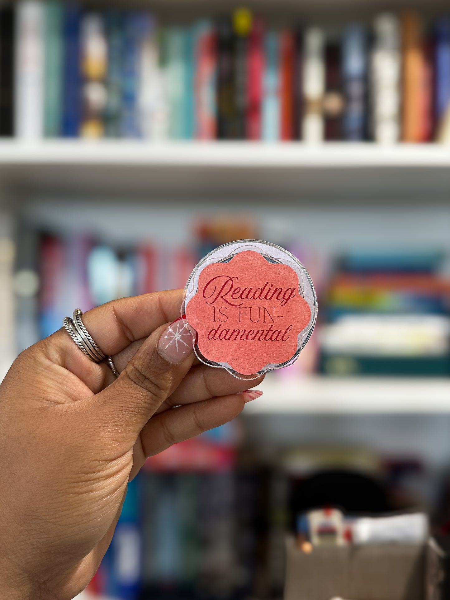 Reading Is Fun-damental MagSafe Phone & Kindle Grip