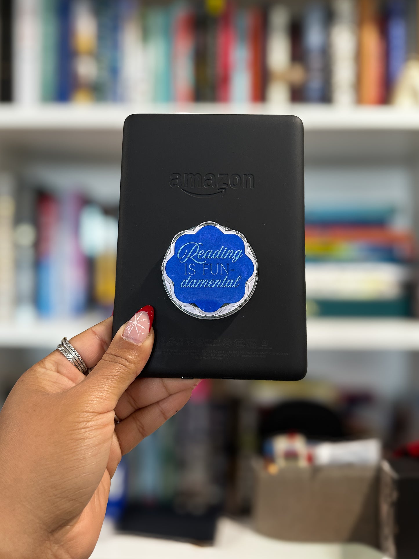 Reading Is Fun-damental MagSafe Phone & Kindle Grip