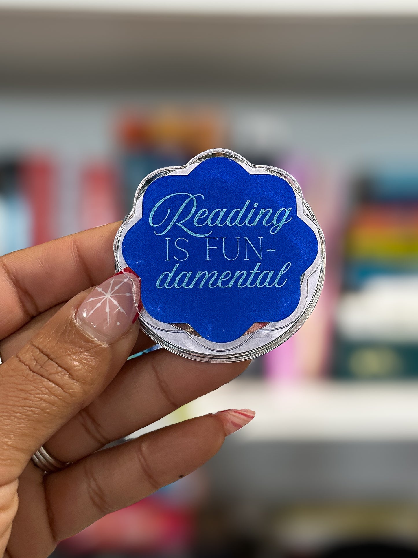 Reading Is Fun-damental MagSafe Phone & Kindle Grip