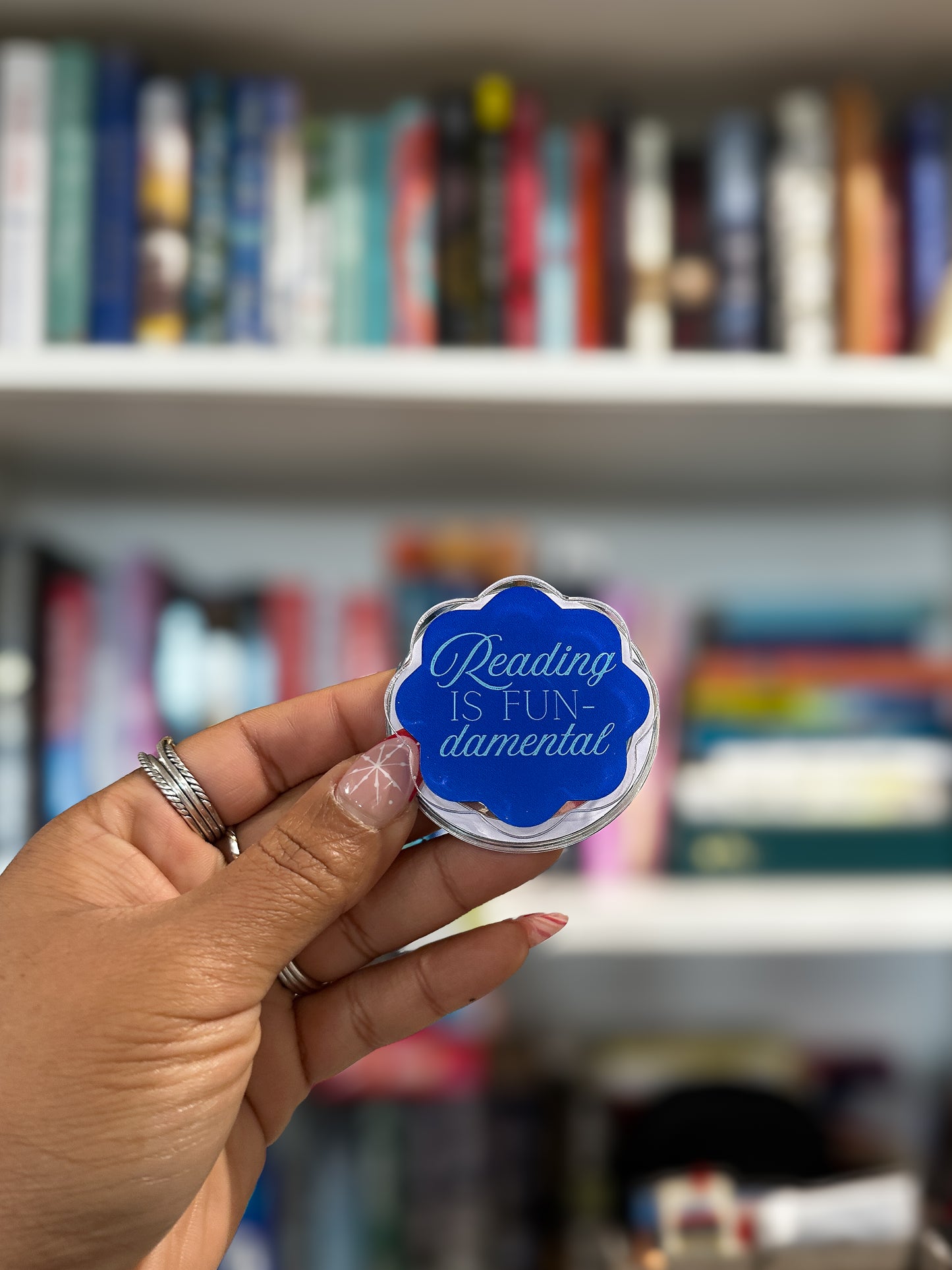 Reading Is Fun-damental MagSafe Phone & Kindle Grip