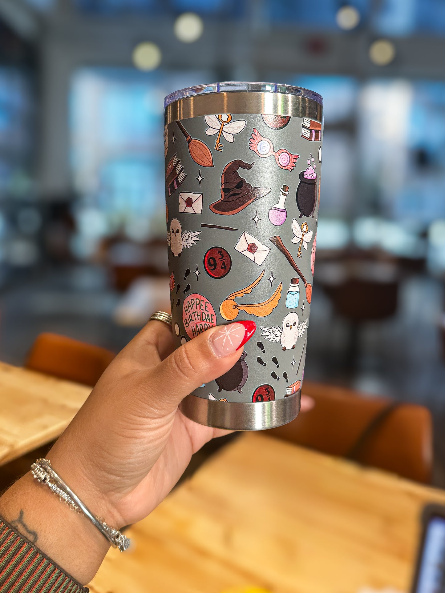 Wizard Birthdae Boy 20oz Stainless Steel Tumbler