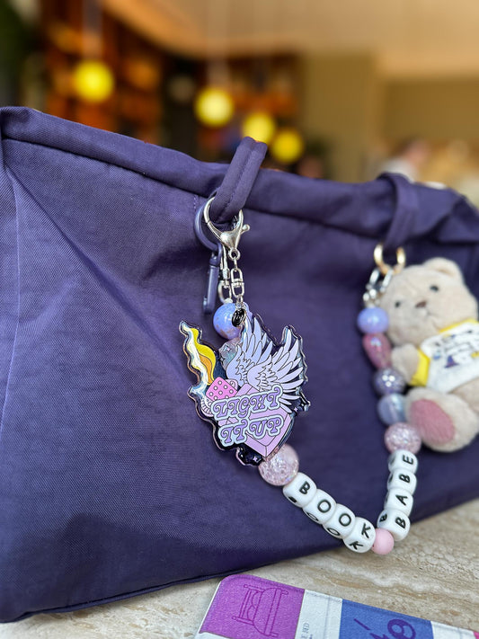 Light It Up Acrylic Bag Charm