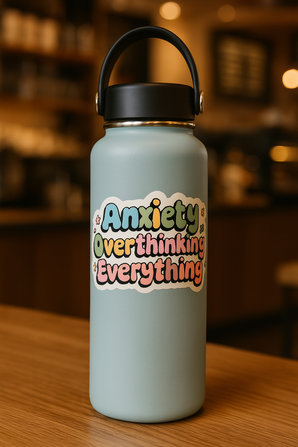 Anxiety, Overthinking Everything Sticker