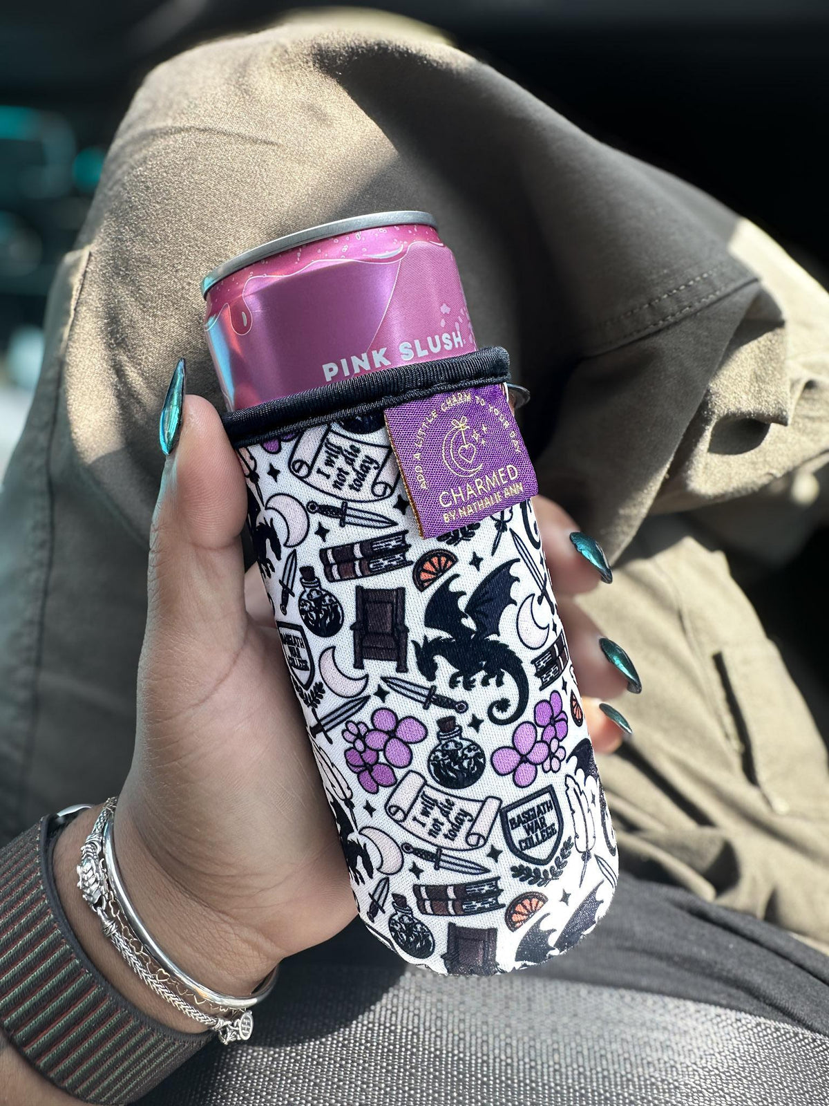 Dragon Rider Slim Can Sleeve