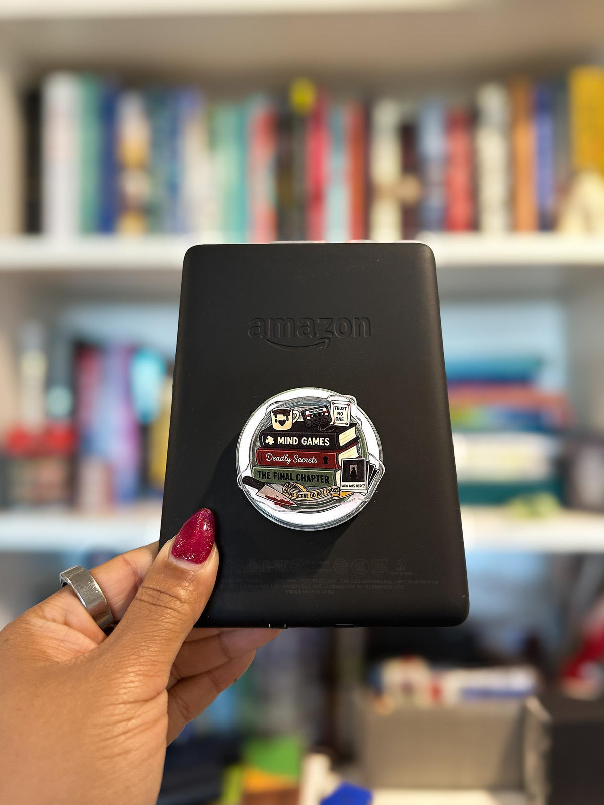 Mind Games & Mysteries MagSafe Grip | True Crime & Thriller Bookish Phone Grip
