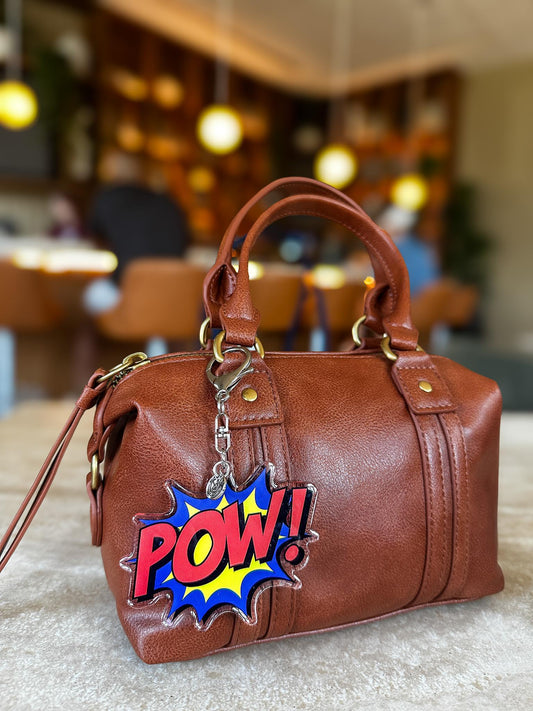 POW! Comic Book Acrylic Bag Charm