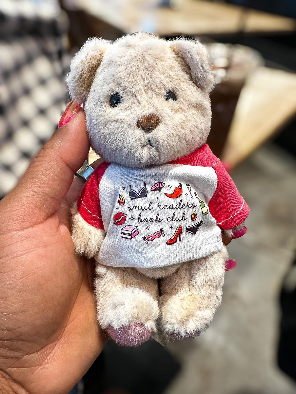 Teddy Bear Bag Charm