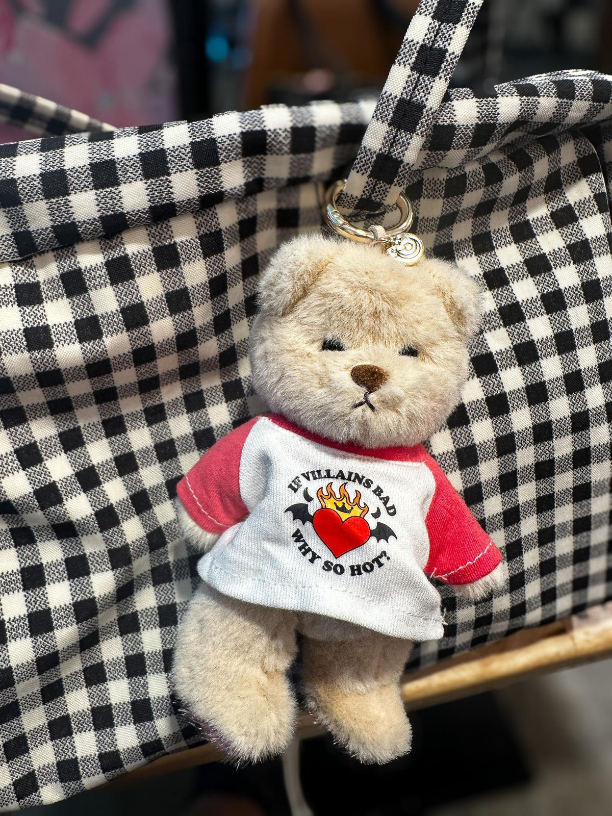Teddy Bear Bag Charm