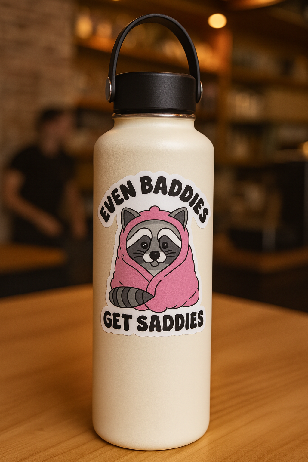 Even Baddies Get Saddies Sticker