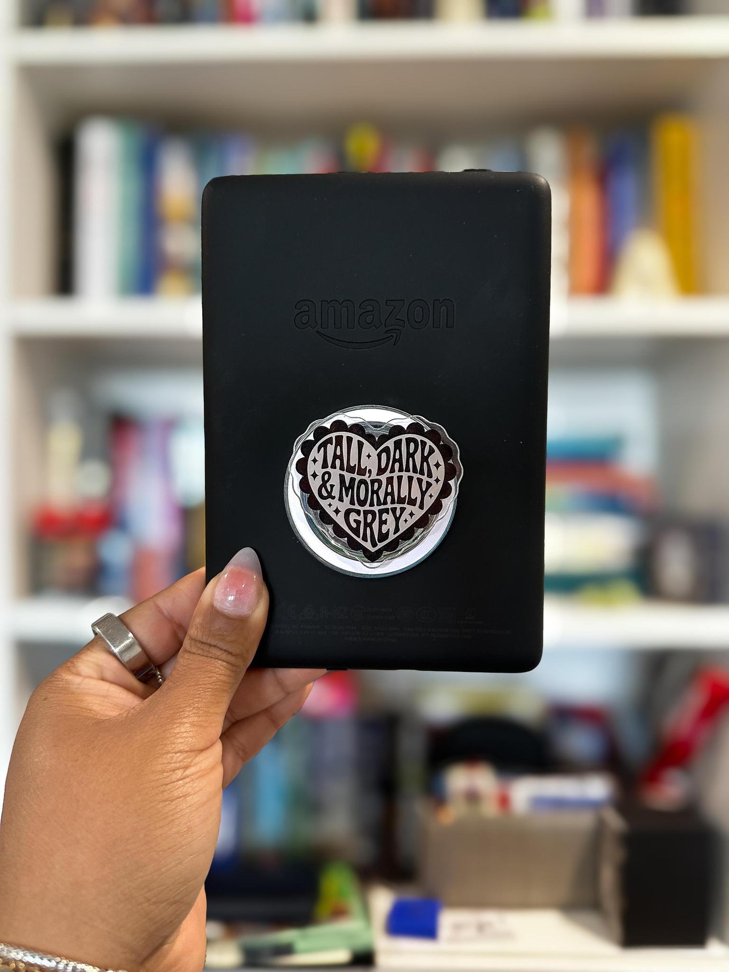 Tall Dark & Morally Grey MagSafe Phone & Kindle Grip